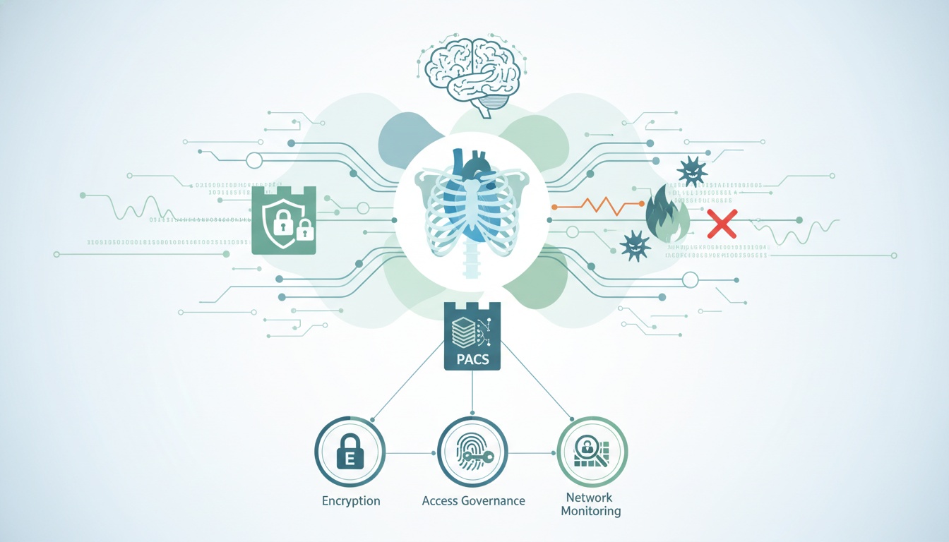 PACS en cybersecurity - Bescherming van patiëntgegevens in de radiologie - Gemaakt door PostDICOM